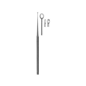 Ear Curettes, Buck Blunt Straight Fig. 6