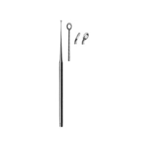 Ear Curettes, Buck Blunt Curved Fig. 4