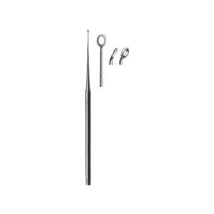 Ear Curettes, Buck Blunt Curved Fig. 5