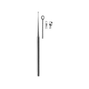 Ear Curettes, Buck Sharp Straight Fig. 4