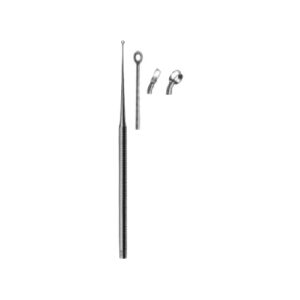 Ear Curettes, Buck Sharp Curved Fig. 3