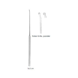 Micro Ear-Instruments, Roller Knife, Parallel