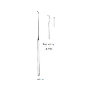 Micro Ear-Instruments, Roosen Raspatory 16.0 cm