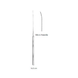 Micro Ear-Instruments, Micro Needle Curved