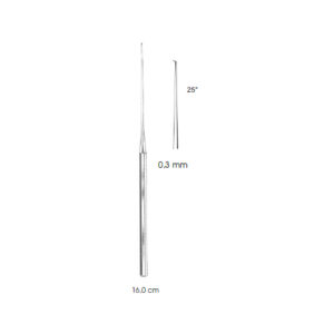 Micro Ear-Instruments, Shambough 25° Angled