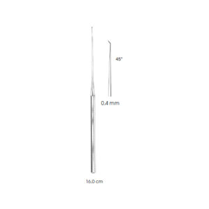 Micro Ear-Instruments, Shambough 45° Angled