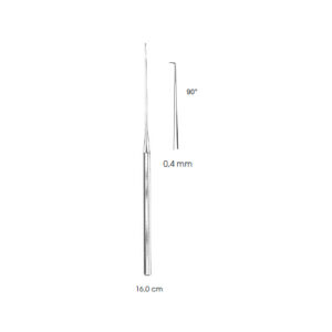 Micro Ear-Instruments, Shambough 90° Angled