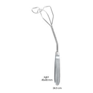 Atrium Retractors, Cooley Right 45X 24,5 cm