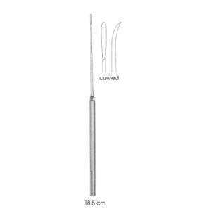 Vessel Instruments, Micro Raspatory Curved