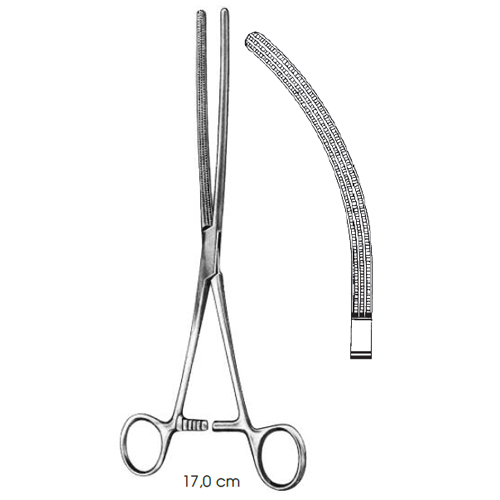 Intestinal Clamps, Doyen Curved Atrauma