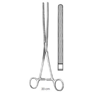 Intestinal Clamps, Hartmann, Straight