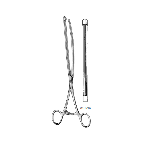 Intestinal Clamps, Nussbaum, Straight