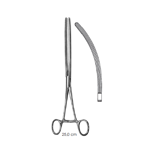 Intestinal Clamps, Mayo-Robson, Curved