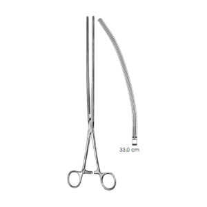 Intestinal Clamps, Scudder, Curved Atruma