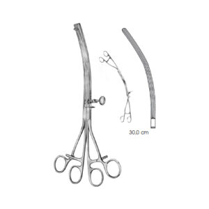 Stomach Clamps, Lane, Curved