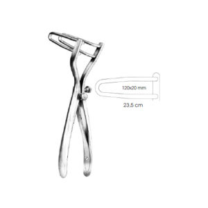 Rectal Specula, Sims 120X20 mm