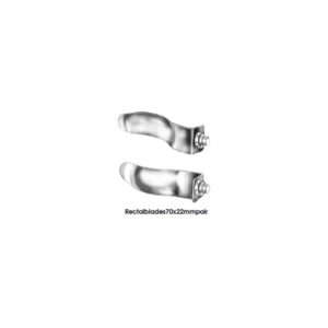 Rectal Spreader, Parks Rectal Blades 70X Pair