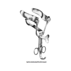 Rectal Spreader, Parks Sphincter Blades 95X Pair