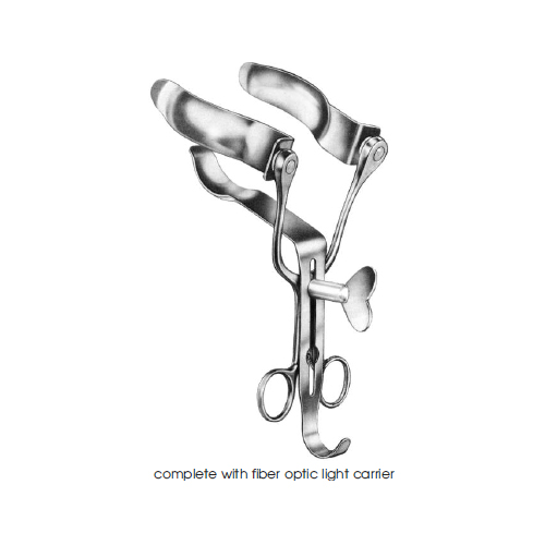 rectal-spreader-parks-complete-with-fiber-optic-light-carrier