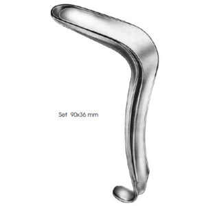 Vaginal Specula, Kristeller Satz/Set 90X
