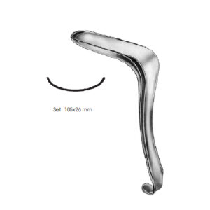 Vaginal Specula, Kristeller Set 105X