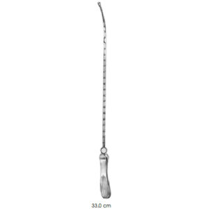 Uterine Probe Martin Flexible Curved