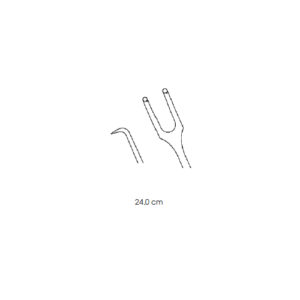 Tenaculum Forceps, Schroeder Curved