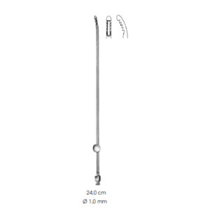 Aspirating Curettes, Novak, Ø 1,0 mm