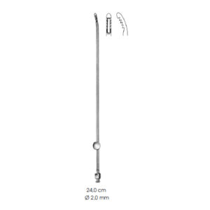 Aspirating Curettes, Novak, Ø 2,0 mm