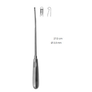 Aspirating Curettes, Modell Berlin, Ø 3,5 mm