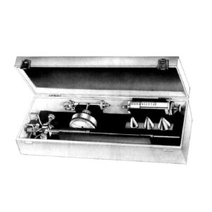 Salpingograph, Comple Wooden Case