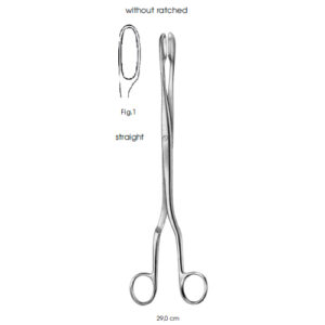 Ovum Forceps, Winter, Straight Without Ratched Fig.1