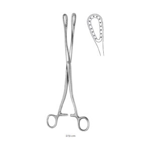 Ovum Forceps, Saenger, Curved