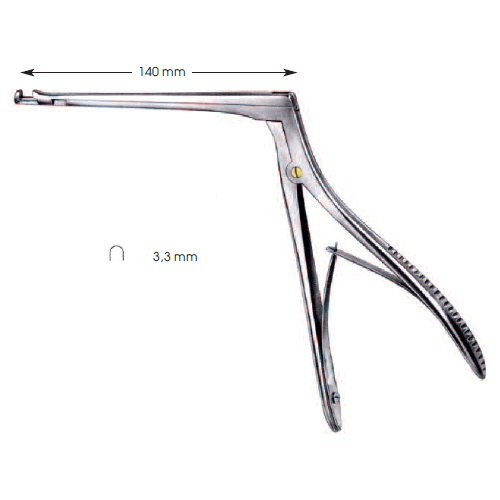 Punches, Kerrison Shaft Length Bite 3,3 mm Upwards
