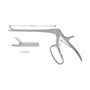 Punches, Ferris-Smith-Cushing Length Of Shaft Bite 2 X 10 mm Straight