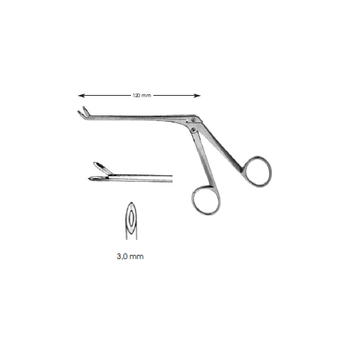 Nasal Forceps, Weil-Blakesley Gerade Straight 3,0 mm