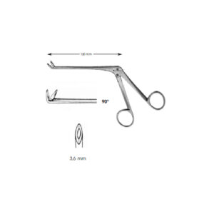 Nasal Forceps, Weil-Blakesley Gerade 90° 3,6 mm