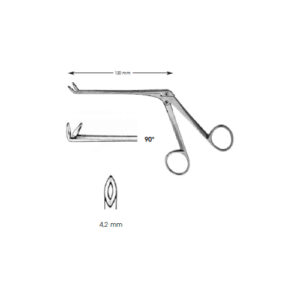 Nasal Forceps, Weil-Blakesley Gerade 90° 4,2 mm