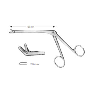 Nasal Forceps, Hajek Shaft Length 120 mm
