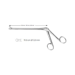 Laminectomy Rongeurs, Yasargil Ø 3,5 mm