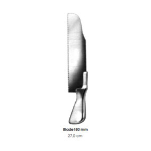 Amputation Hand Saw Charriere Blade 180 mm