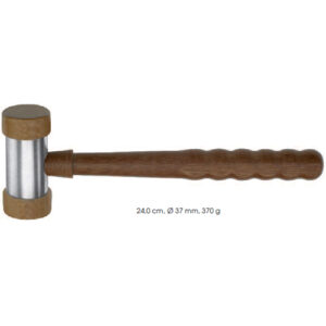 Mallets, Handle And Disks Of Plastic, Ø 37 mm, 370 G