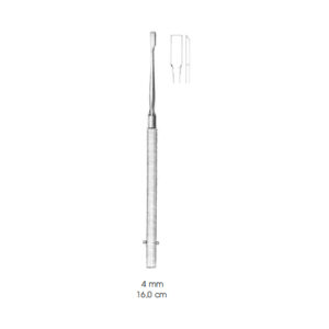 Bone Chisels Freer, 16,0 cm Straight Blade
