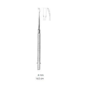 Bone Chisels Freer, 16,0 cm Curved Blade