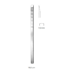 Bone Chisels Cottle, 7 mm