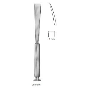 Bone Chisels Stille Osteotome 8 mm Curved