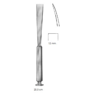 Bone Chisels Stille Osteotome 12 mm Curved