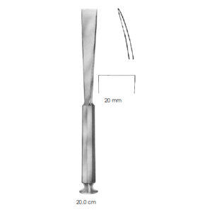 Bone Chisels Stille Osteotome 20 mm Curved