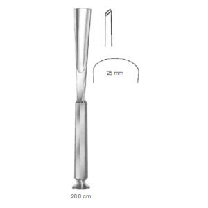 Bone Stille Gouge 25 mm Straight