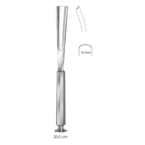 Bone Stille Gouge 10 mm Curved